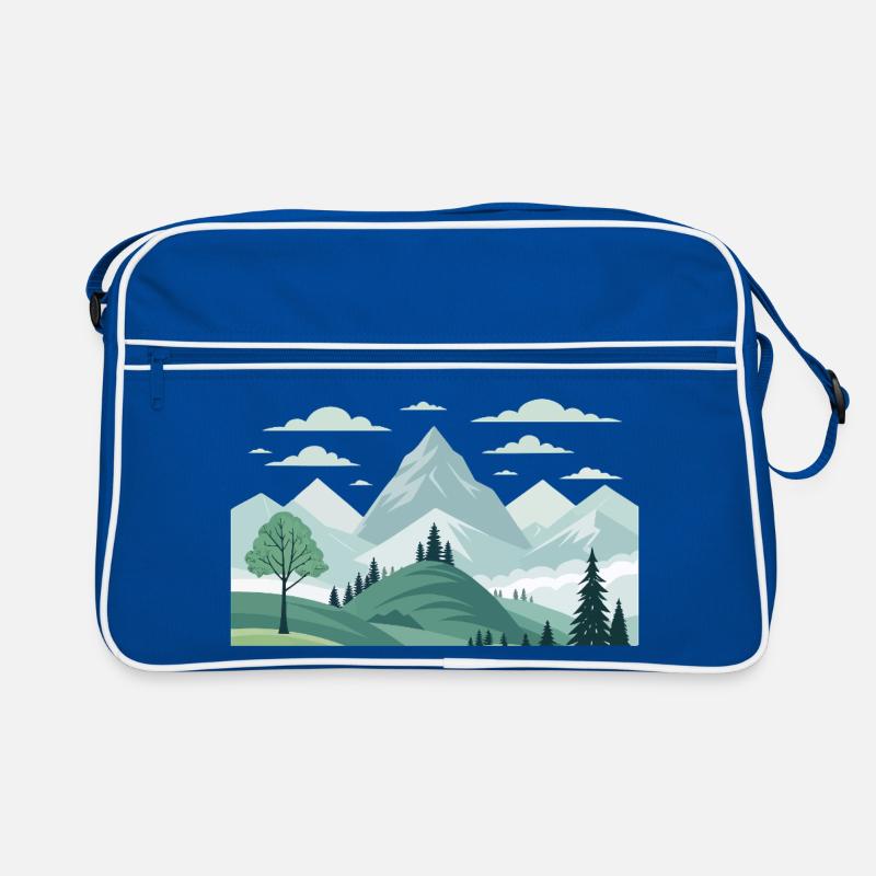 Mountains Retro Bag