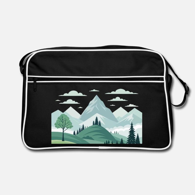 Gebirge Retro Tasche