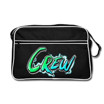équipage - Sac Retro - noir/blanc - Devant