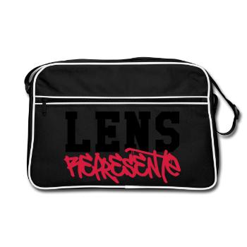 Lens Représente ! - Sac Retro - noir/blanc - Devant