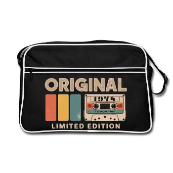 Original 1974 Anniversaire 1974 Cadeau 1974 Retro - Sac Retro - noir/blanc - Devant