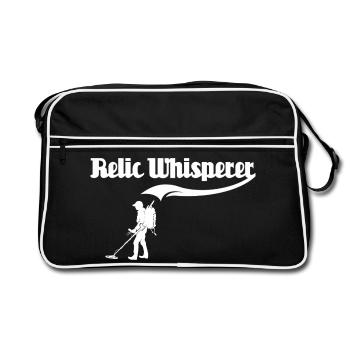 Détecteur Chercheur de Reliques - Sac Retro - noir/blanc - Devant