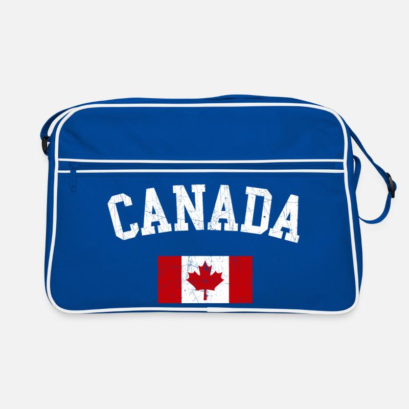 Canada Arc with Maple Flag Retro Bag