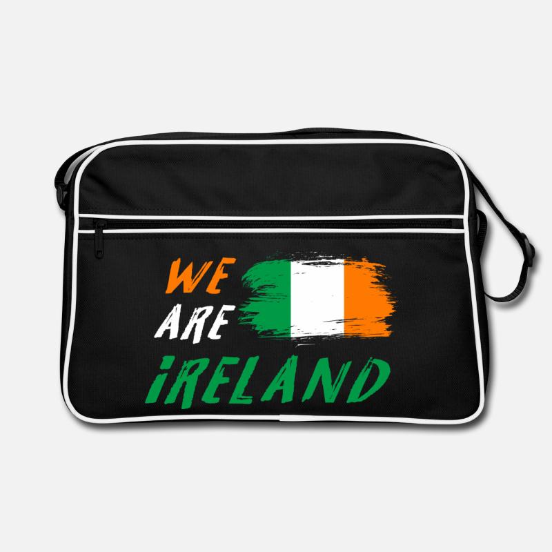 Nous sommes la conception des drapeaux d'Irlande Sac Retro
