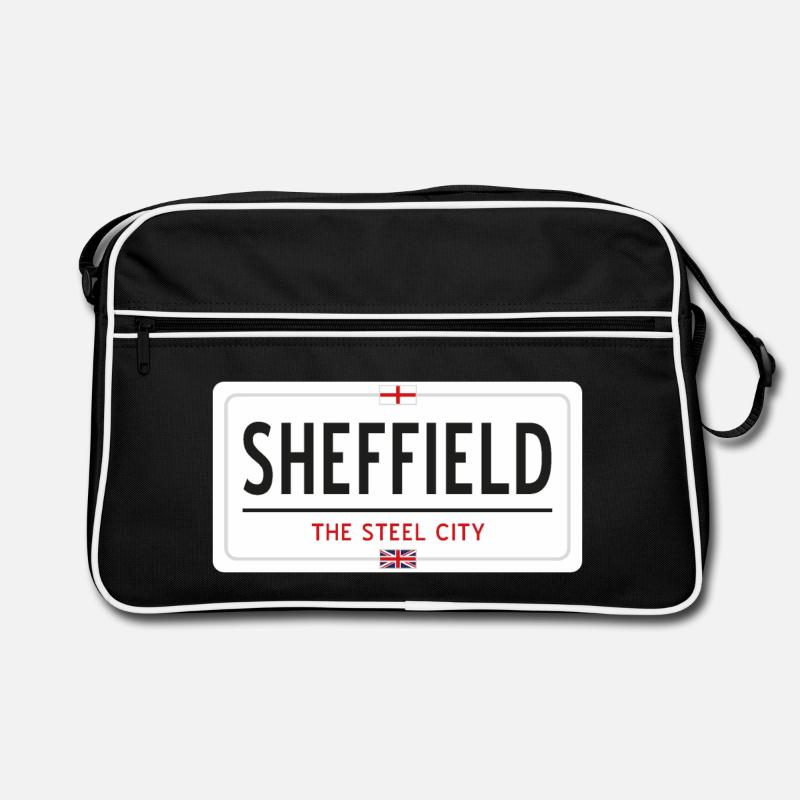 Panneau de la ville de Sheffield Sac Retro