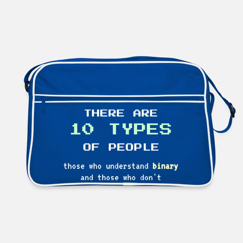 10 Types of People – Classic Binary Nerd Joke Retro Bag