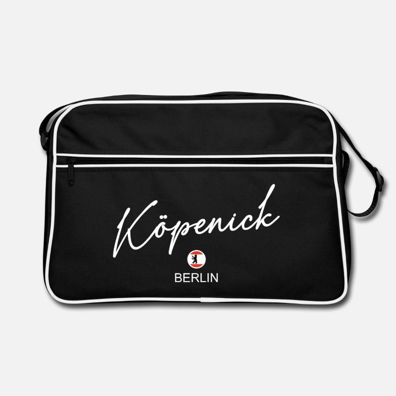 Köpenick - Berlin Flag - Berlin Bear Retro Bag