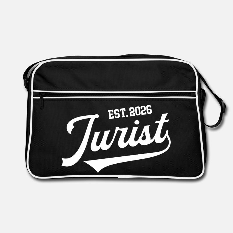 Jurist 2026 Diploma Study Law Study Student Retro Bag