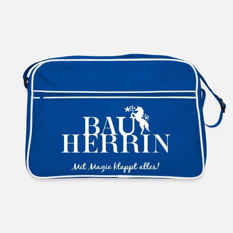 Constructeur Construction de maison Propriétaire Achat de maison Constructeur Sac Retro