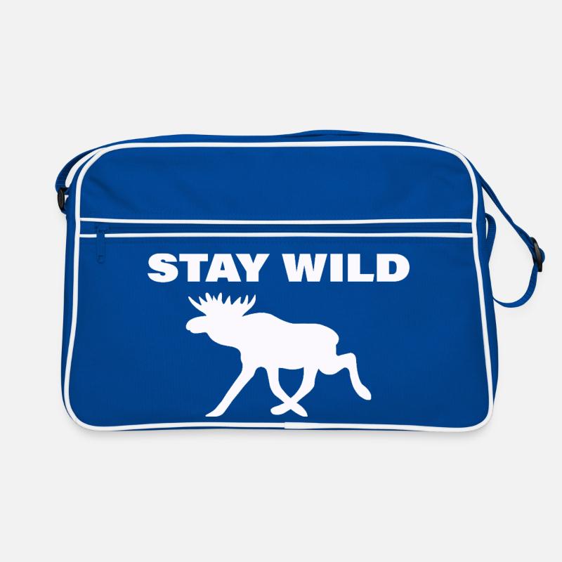 STAY WILD Retro Tasche
