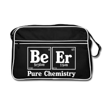 Pure Chemistry 2 - Retro Bag - black/white - Front