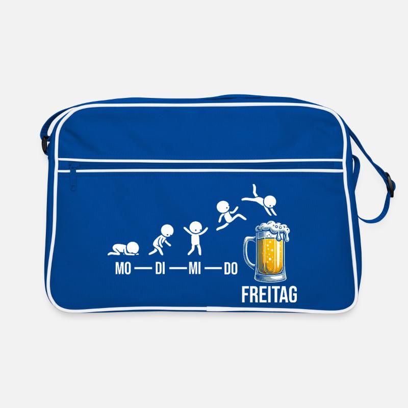 Friday Weekend Beer Lovers Beer Drinkers Retro Bag