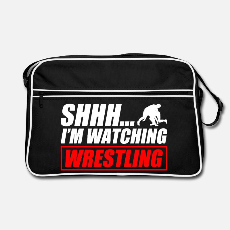 Je regarde catching wrestling drôle, catcheur Sac Retro