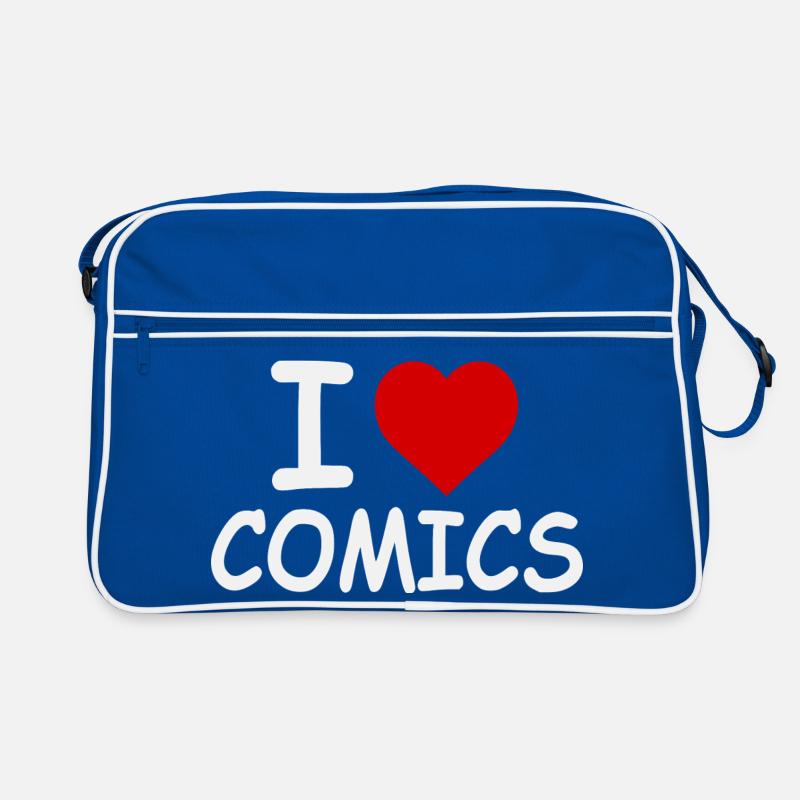 J’adore les comics - Rétro Bold Sac Retro