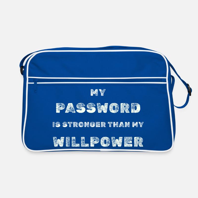 Starkes Passwort – IT Humor Tee Retro Tasche