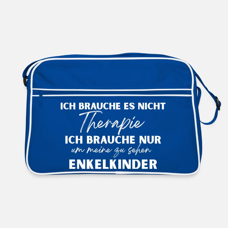 I Don't Need Therapy Retro Tasche