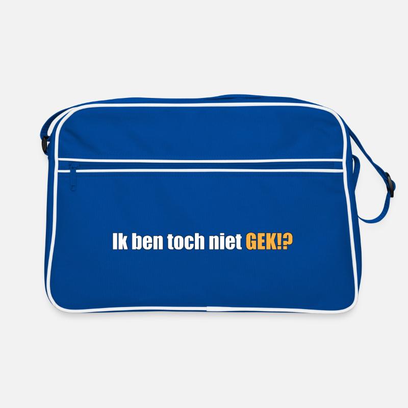 Ich bin doch nicht verrückt, oder!? Retro Tasche