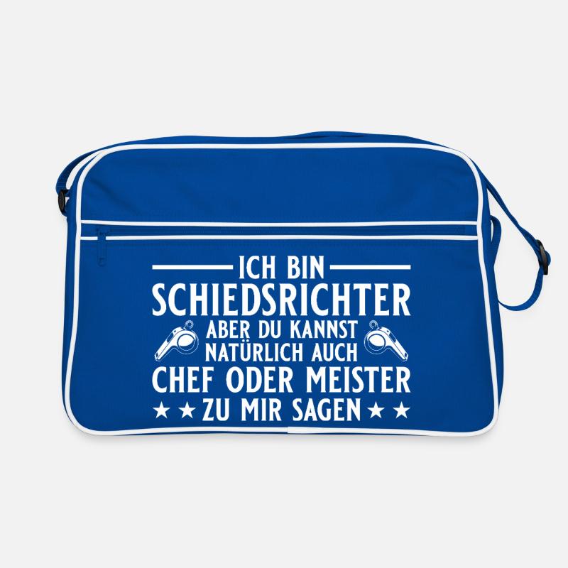 Schiedsrichter Chef oder Meister Retro Bag