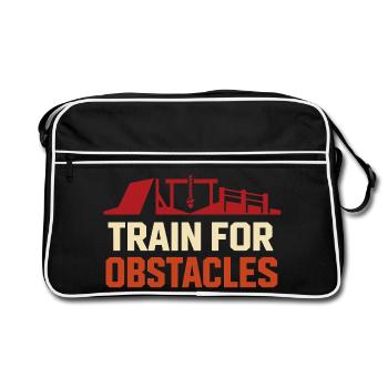 Obstacle Course Racer Obstacle Course Ocr - Retro Bag - black/white - Front