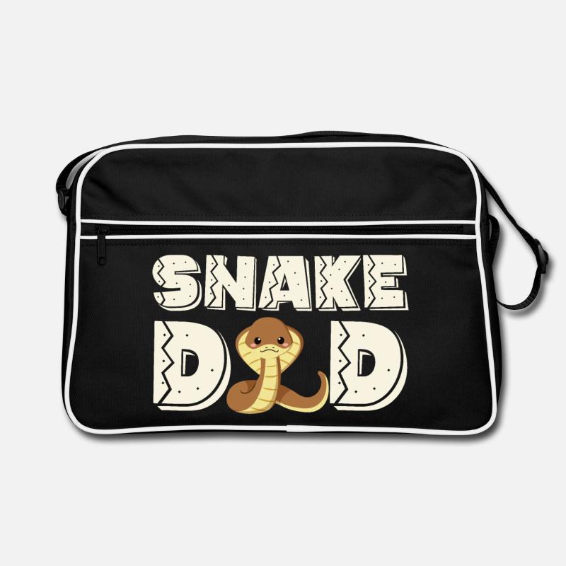 Schlange Schlangen Retro Tasche