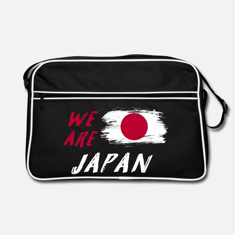 we are Japan flags design Retro Bag
