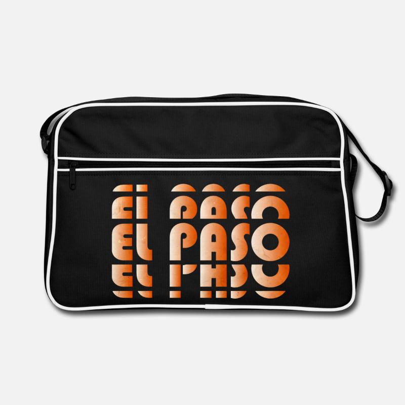 Grille de gradient d’El Paso Sac Retro