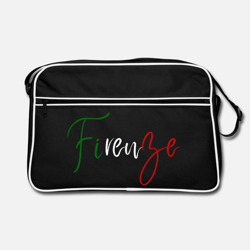 I love Florence, elegant minimalist design Retro Bag