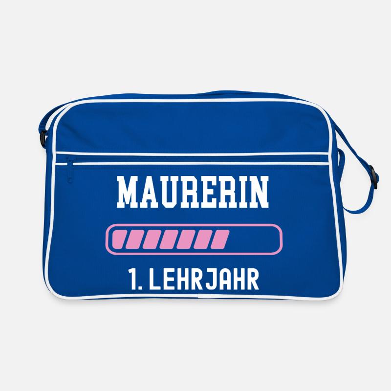 Bricklayer training 1 year of apprenticeship first year apprenticeship Retro Bag