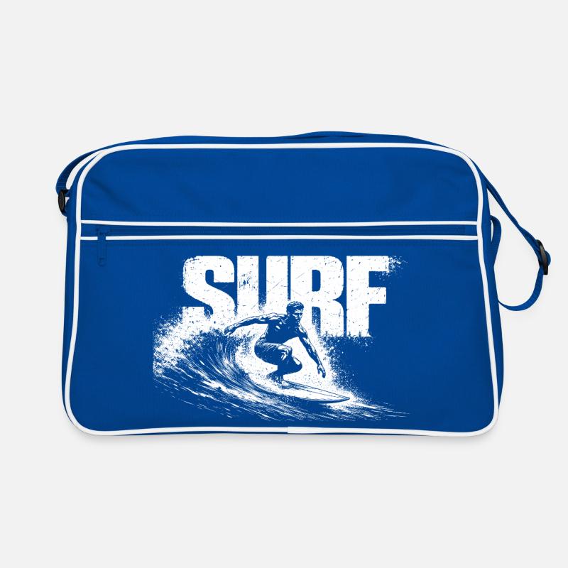 Cadeau de surf Surf Surf Surf de plage surfant de surf Sac Retro