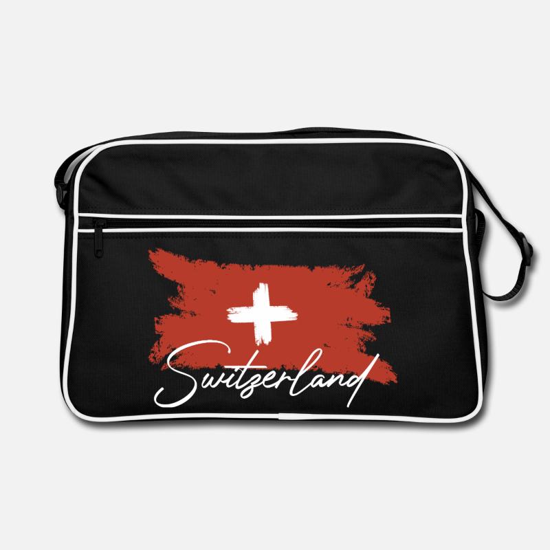 Drapeau suisse Sac Retro
