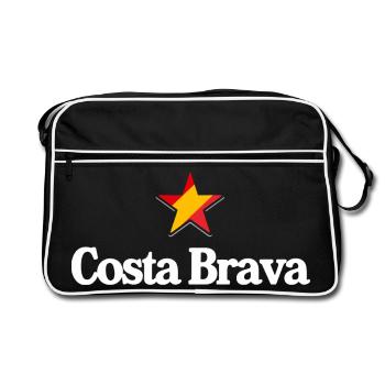 Stars of Spain - Costa Brava - Sac Retro - noir/blanc - Devant