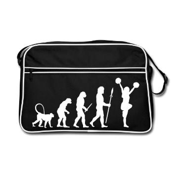 Cheerleader Evolution - Retro Bag - black/white - Front