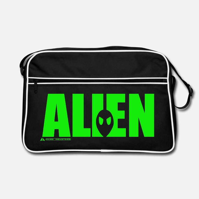 alien shadow Retro Bag