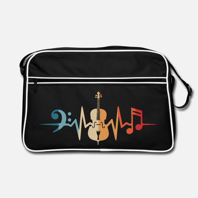 Violoncelle Heartbeat Violoncelle Violoncelle Sac Retro