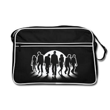Zombis - Sac Retro - noir/blanc - Devant