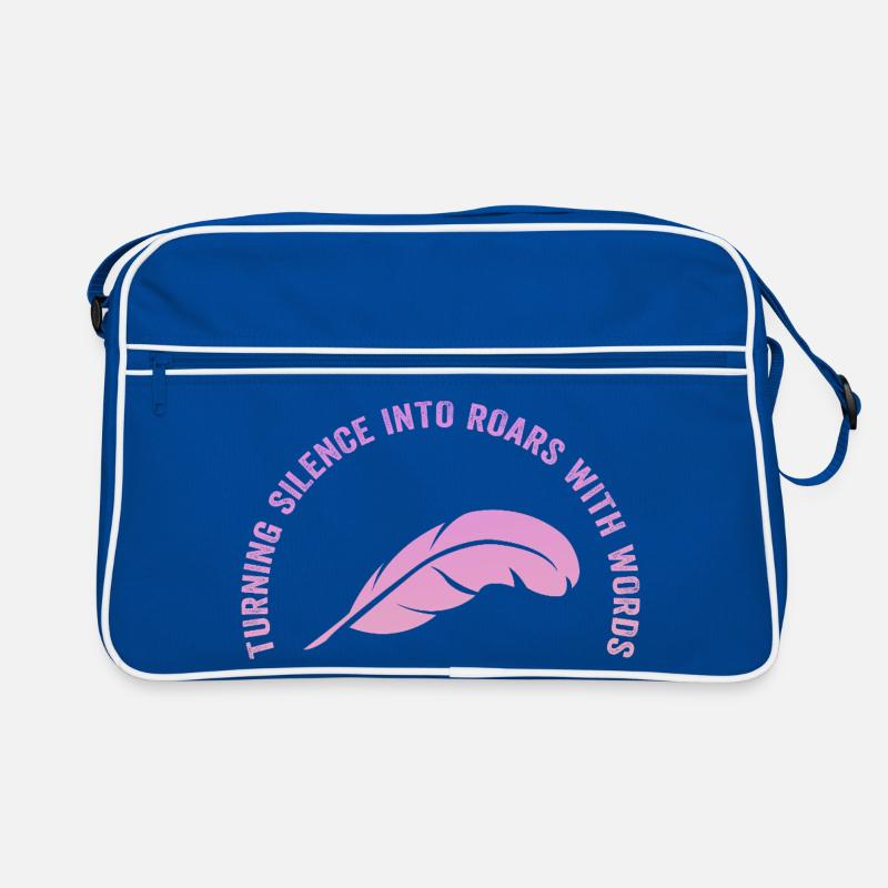 Wortfeder: Silence becomes a way Retro Bag