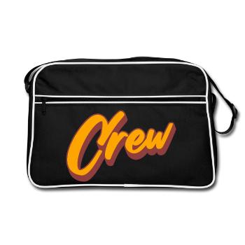 équipage - Sac Retro - noir/blanc - Devant