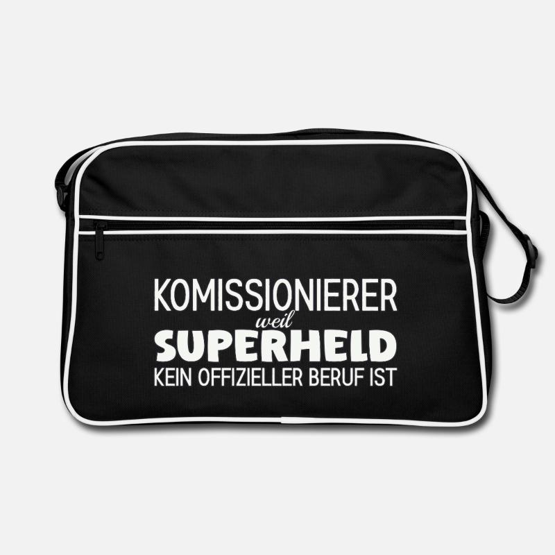 Komissionierer Superheld Retro Tasche