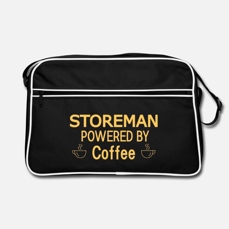 Storeman propulsé par le café Sac Retro