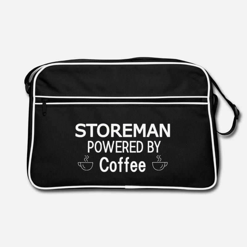 Storeman Powered By Coffee Retro Tasche