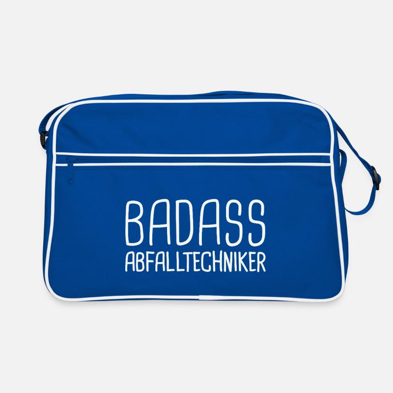 Waste Technician Badass Retro Bag