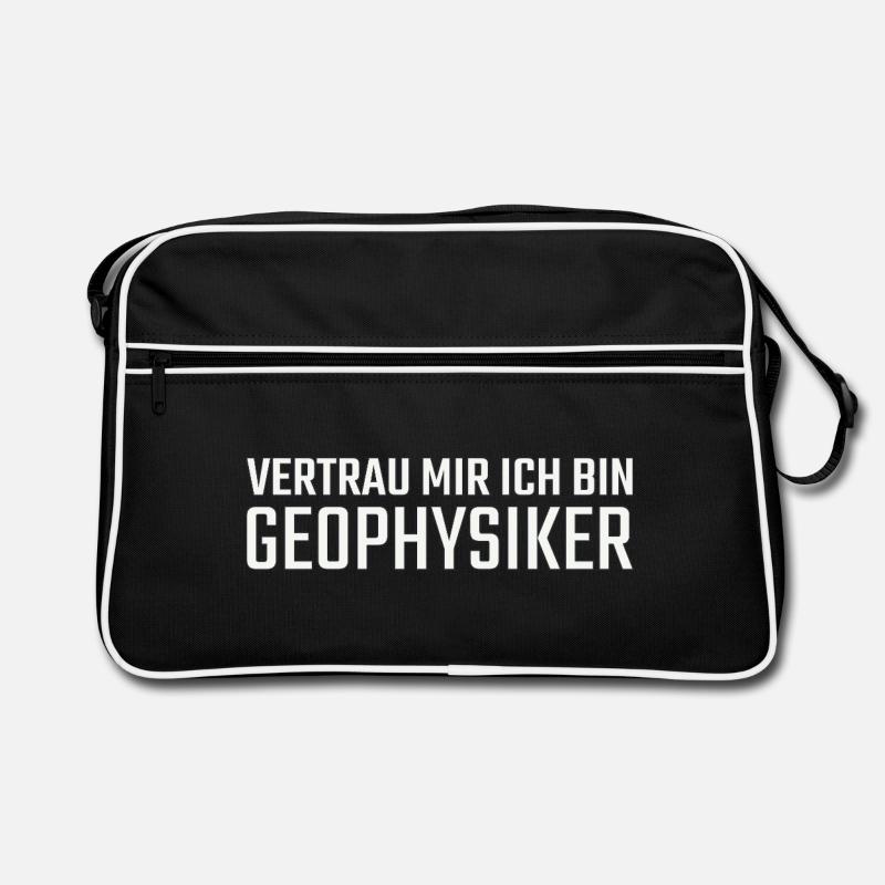 Geophysiker Vertrau mir Geophysik Retro Tasche