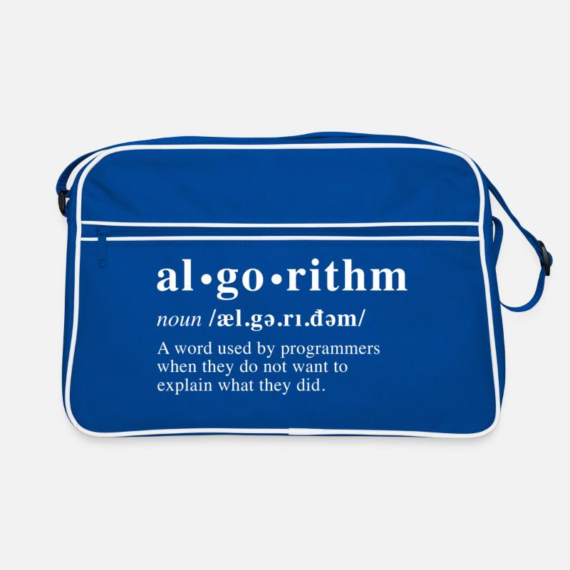 Algorithmusdefinition Retro Tasche