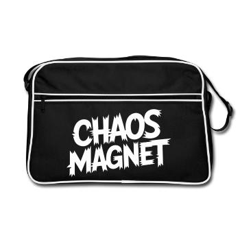 Aimant au Chaos - Sac Retro - noir/blanc - Devant