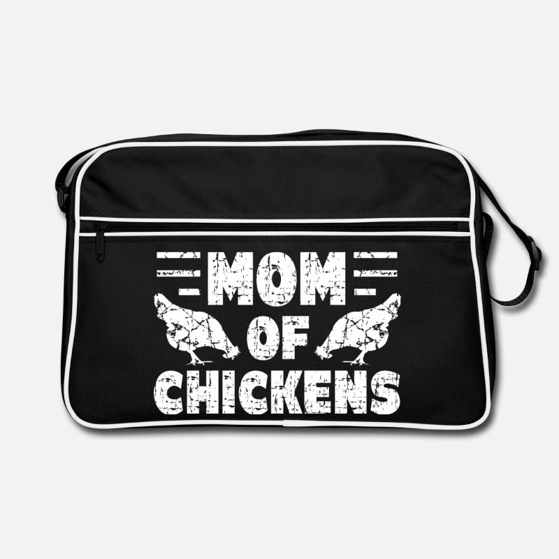 Huhn Hühner Retro Tasche