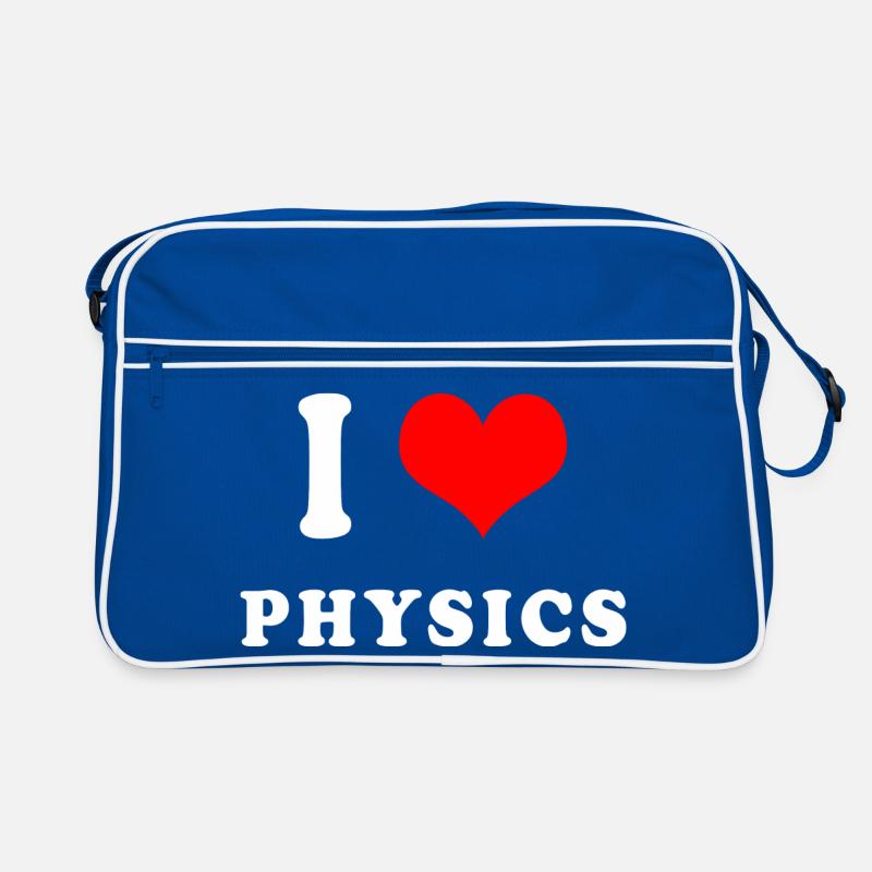 I love Physics Retro Bag