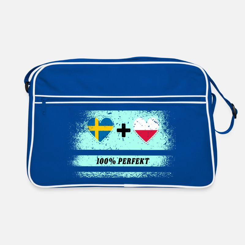 Pologne et Suède 100% parfait / cadeau Sac Retro