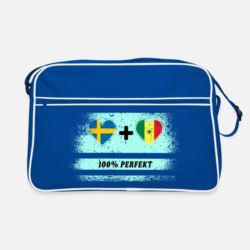 Sénégal et Suède 100 % Parfait / Cadeau Sac Retro