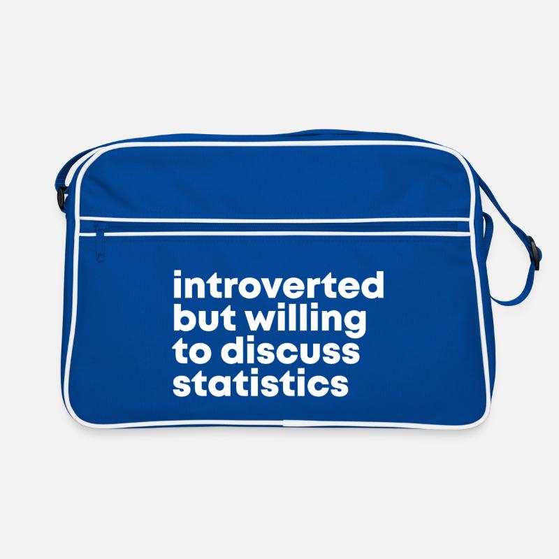 Statistics Statistics Statistics Retro Bag