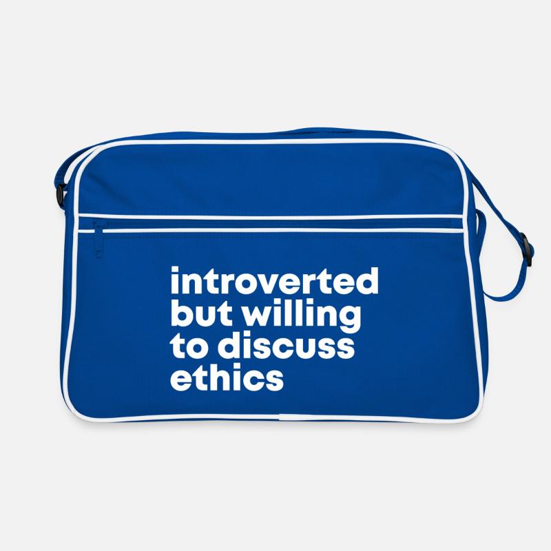 Ethics Ethics Ethics Retro Bag